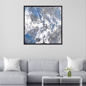 Wall hanging abstract, framed art, painting